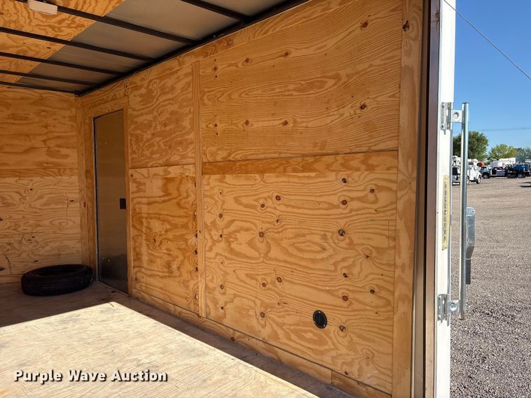 image for item EG9070 2022 Salvation Trailers enclosed cargo trailer