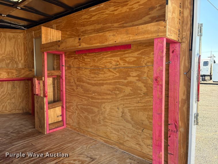 image for item EG9084 2019 Spartan enclosed cargo trailer
