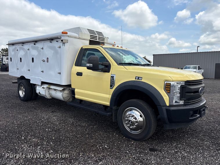 image for item EG9119 2019 Ford F550 Super Duty refrigerated delivery truck