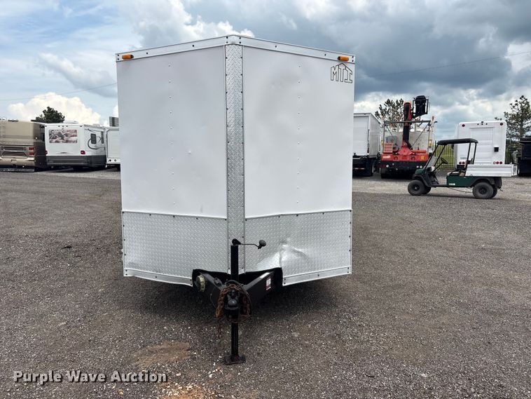 image for item EG9126 2011 Middlebury MWST 7X13TA2 enclosed cargo trailer