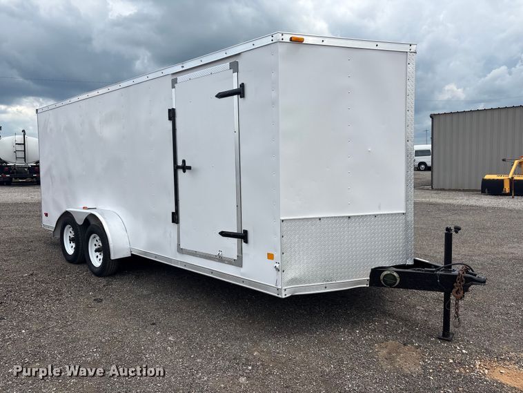 image for item EG9126 2011 Middlebury MWST 7X13TA2 enclosed cargo trailer