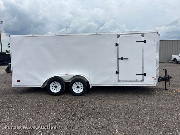 image for item EG9126 2011 Middlebury MWST 7X13TA2 enclosed cargo trailer