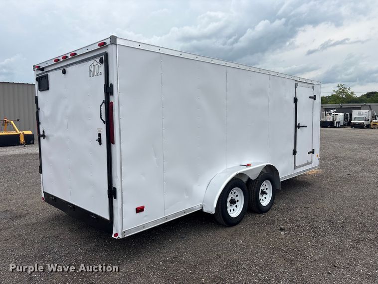 image for item EG9126 2011 Middlebury MWST 7X13TA2 enclosed cargo trailer
