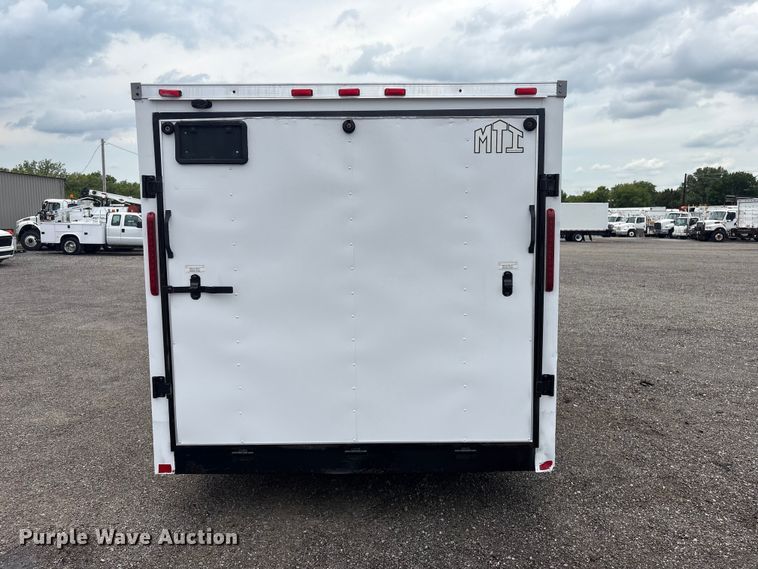 image for item EG9126 2011 Middlebury MWST 7X13TA2 enclosed cargo trailer