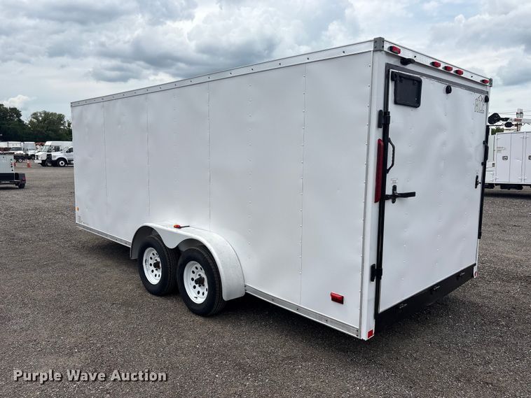 image for item EG9126 2011 Middlebury MWST 7X13TA2 enclosed cargo trailer