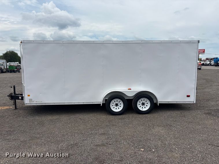 image for item EG9126 2011 Middlebury MWST 7X13TA2 enclosed cargo trailer