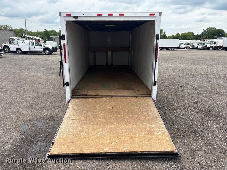 image for item EG9126 2011 Middlebury MWST 7X13TA2 enclosed cargo trailer