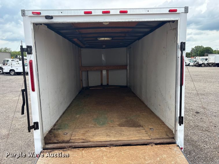 image for item EG9126 2011 Middlebury MWST 7X13TA2 enclosed cargo trailer