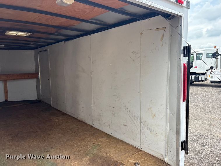 image for item EG9126 2011 Middlebury MWST 7X13TA2 enclosed cargo trailer