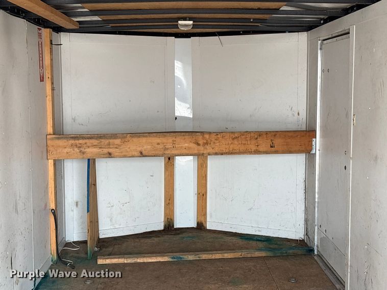 image for item EG9126 2011 Middlebury MWST 7X13TA2 enclosed cargo trailer