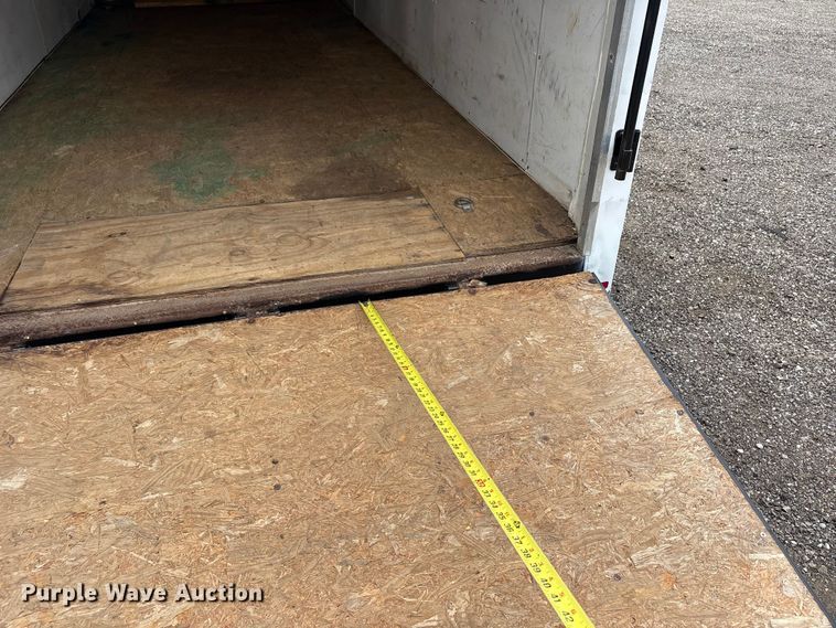 image for item EG9126 2011 Middlebury MWST 7X13TA2 enclosed cargo trailer