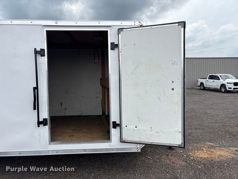 image for item EG9126 2011 Middlebury MWST 7X13TA2 enclosed cargo trailer