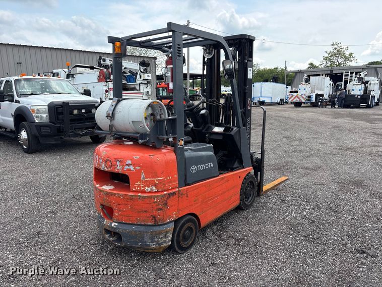 image for item EG9148 2002 Toyota 7FGCU18 forklift