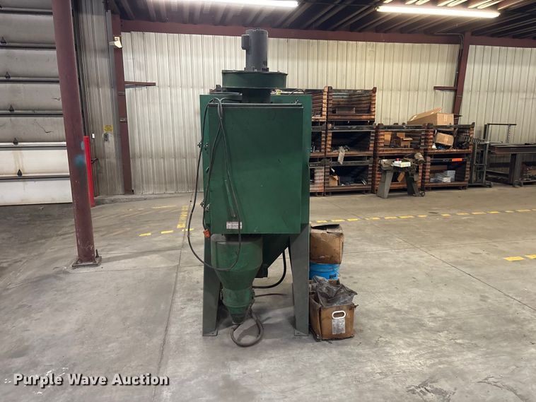 image for item EI5848 Cyclo-Blast Dry Honer Co. 3224-F sand blasting cabinet