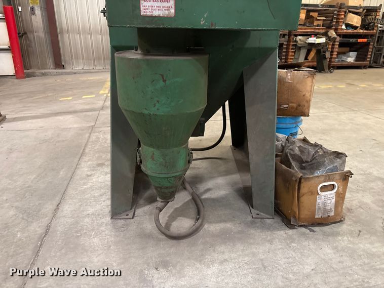 image for item EI5848 Cyclo-Blast Dry Honer Co. 3224-F sand blasting cabinet