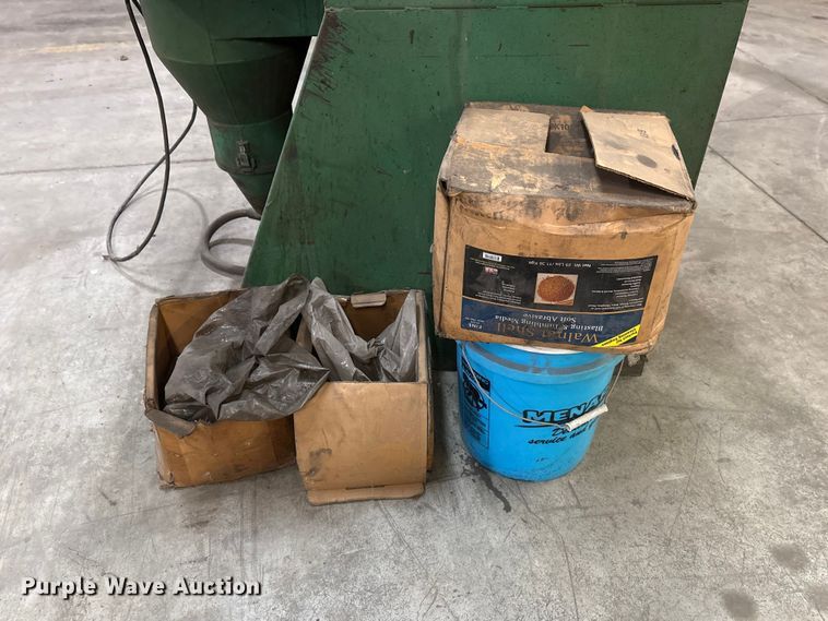image for item EI5848 Cyclo-Blast Dry Honer Co. 3224-F sand blasting cabinet