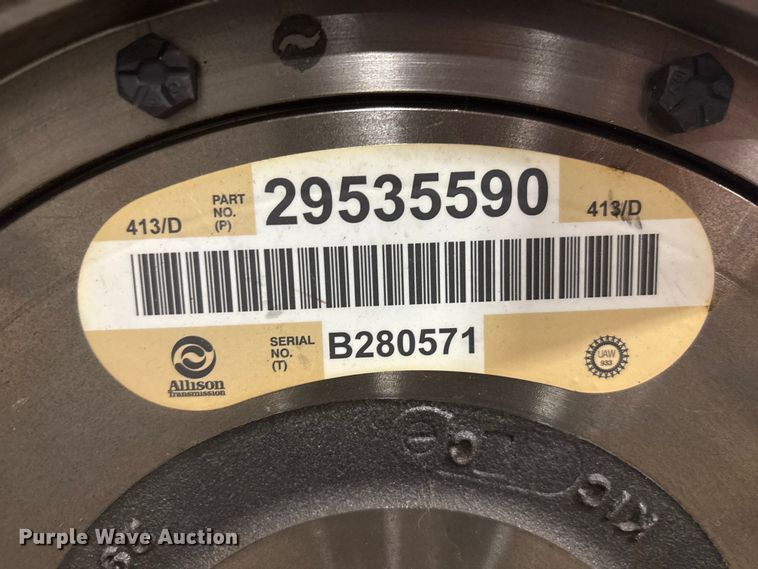image for item EI5855 Allison 19E10 transmission