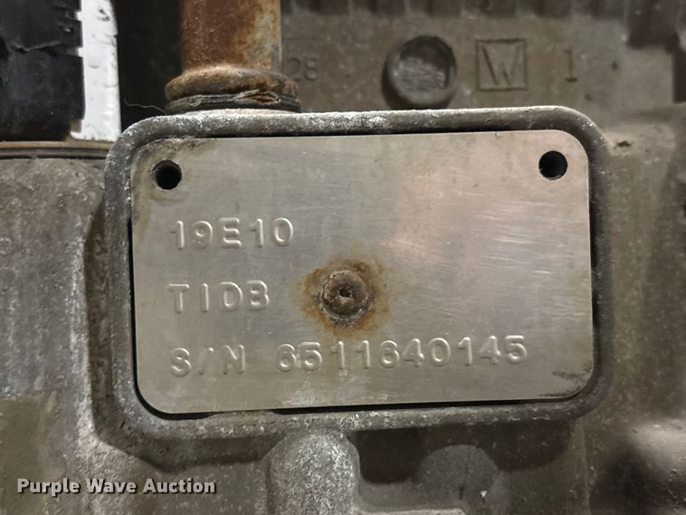 image for item EI5855 Allison 19E10 transmission