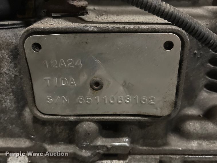 image for item EI5857 Allison 12A24 transmission