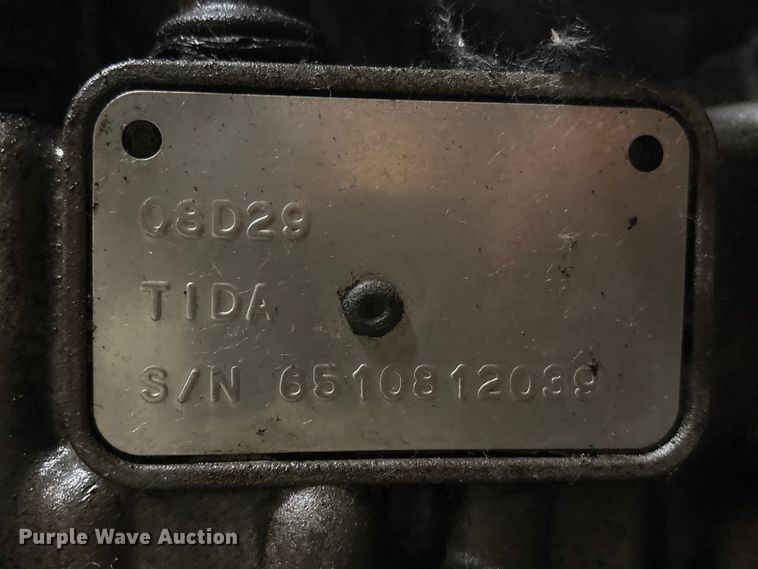 image for item EI5859 Allison 08D29 transmission