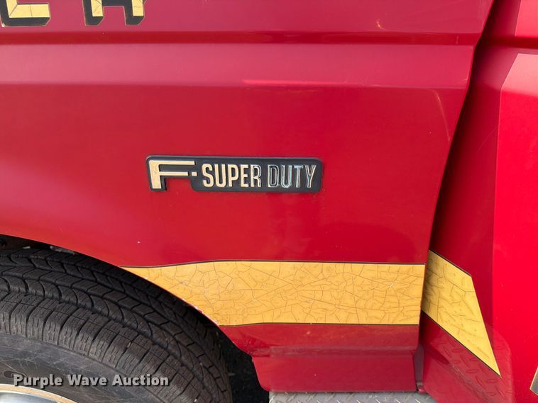 image for item EM0123 1997 Ford F450 Super Duty rescue vehicle