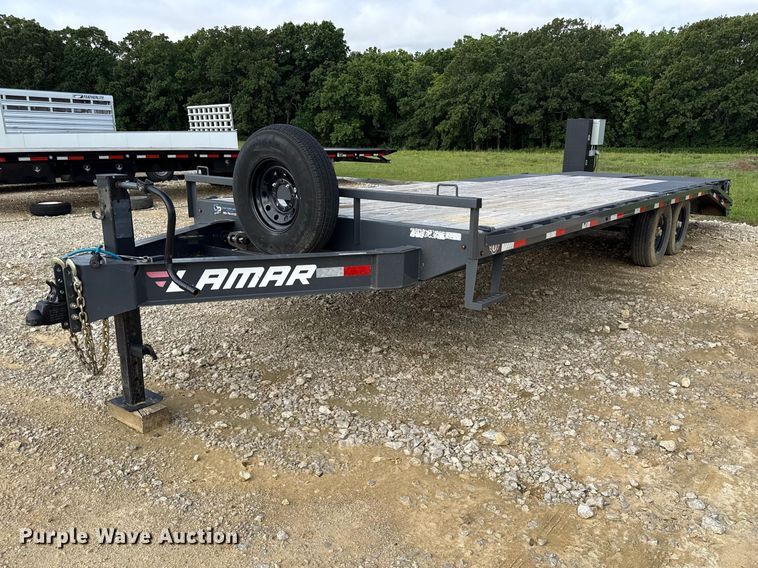 image for item EN0311 2022 Lamar equipment trailer