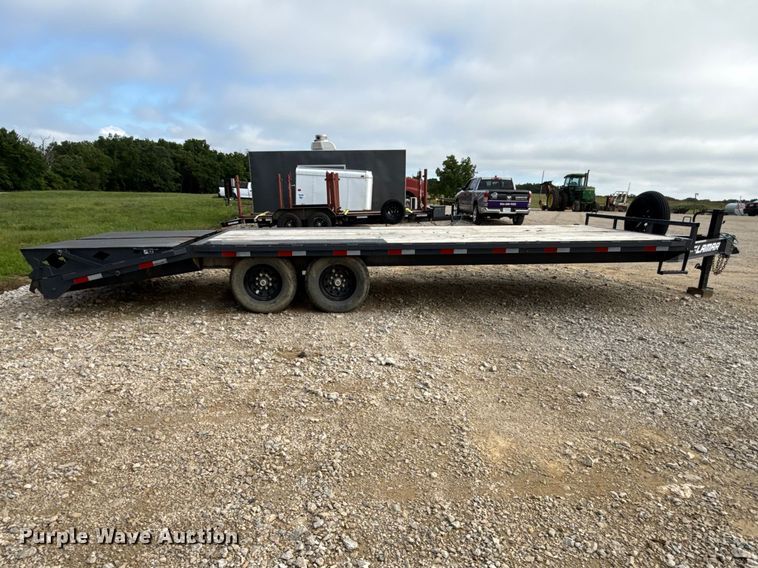 image for item EN0311 2022 Lamar equipment trailer