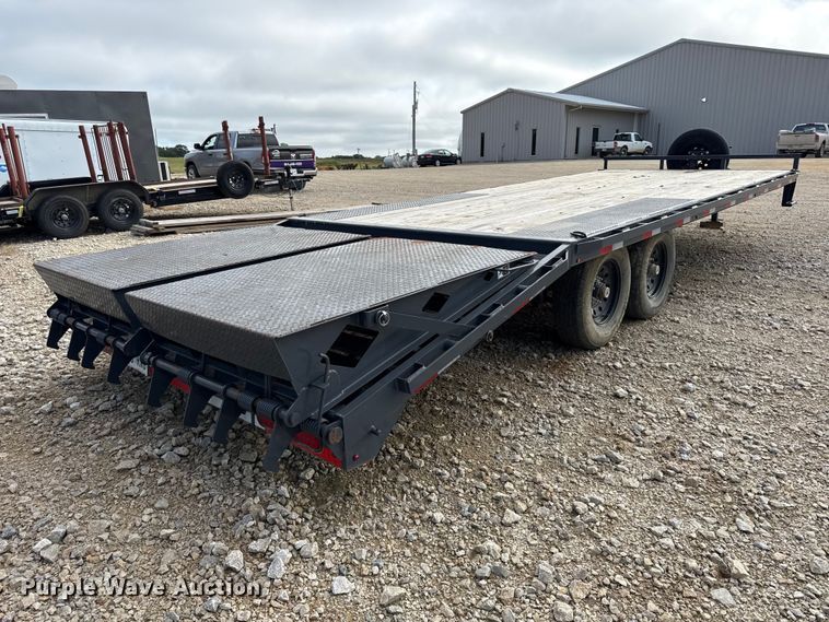 image for item EN0311 2022 Lamar equipment trailer