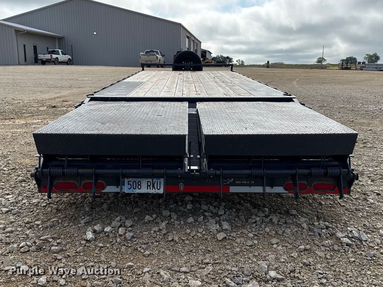 image for item EN0311 2022 Lamar equipment trailer