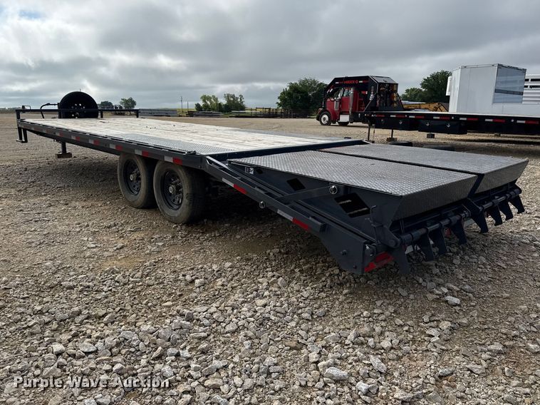 image for item EN0311 2022 Lamar equipment trailer