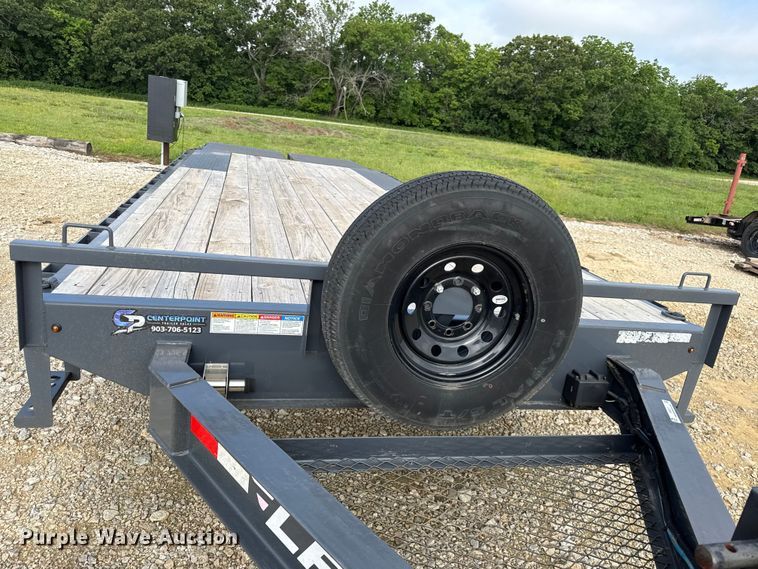 image for item EN0311 2022 Lamar equipment trailer
