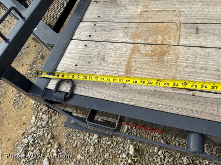 image for item EN0311 2022 Lamar equipment trailer