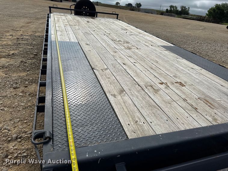 image for item EN0311 2022 Lamar equipment trailer