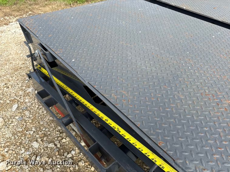 image for item EN0311 2022 Lamar equipment trailer