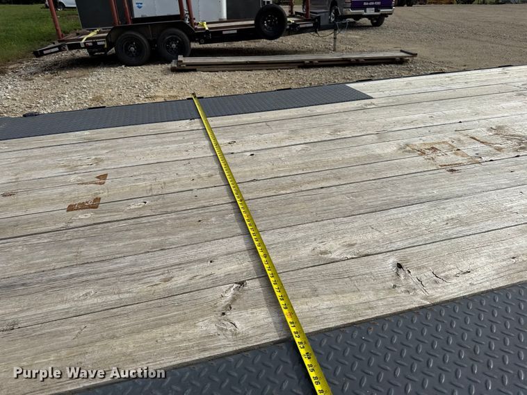 image for item EN0311 2022 Lamar equipment trailer