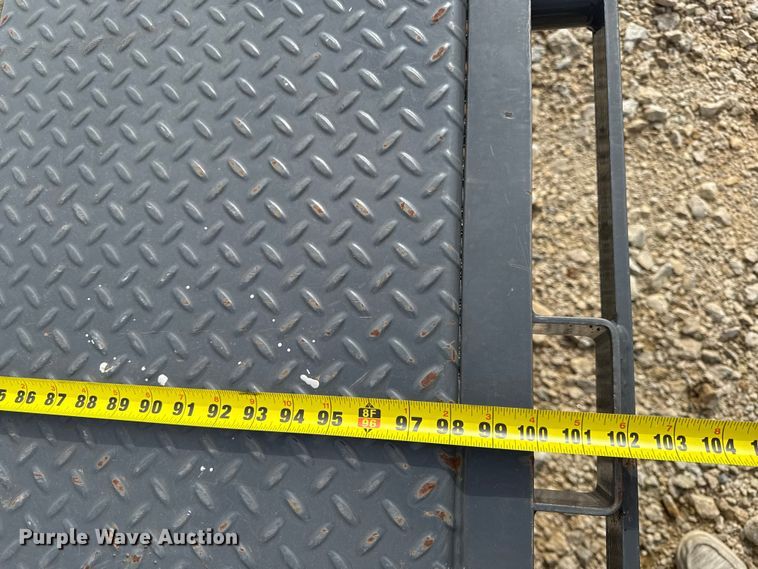 image for item EN0311 2022 Lamar equipment trailer