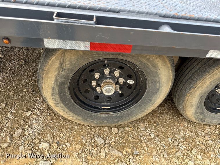 image for item EN0311 2022 Lamar equipment trailer