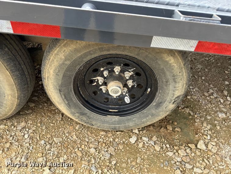 image for item EN0311 2022 Lamar equipment trailer