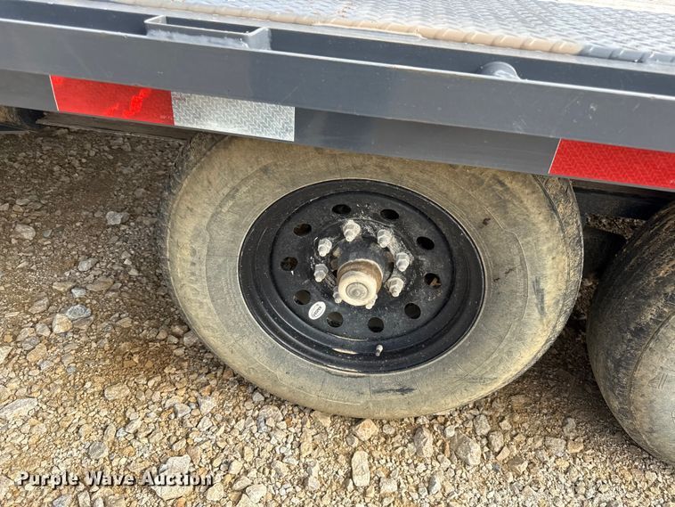 image for item EN0311 2022 Lamar equipment trailer
