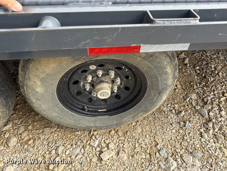image for item EN0311 2022 Lamar equipment trailer