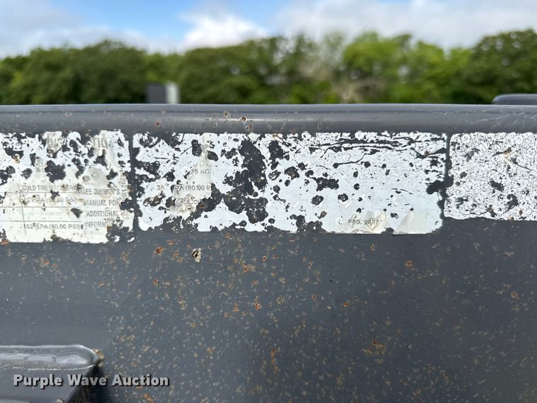 image for item EN0311 2022 Lamar equipment trailer