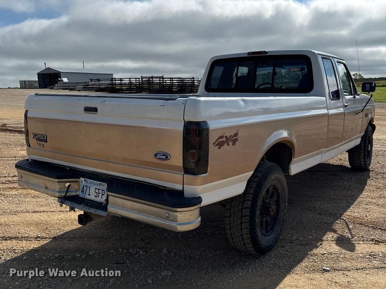 image for item EN0312 1997 Ford F250 Ext. Cab pickup truck