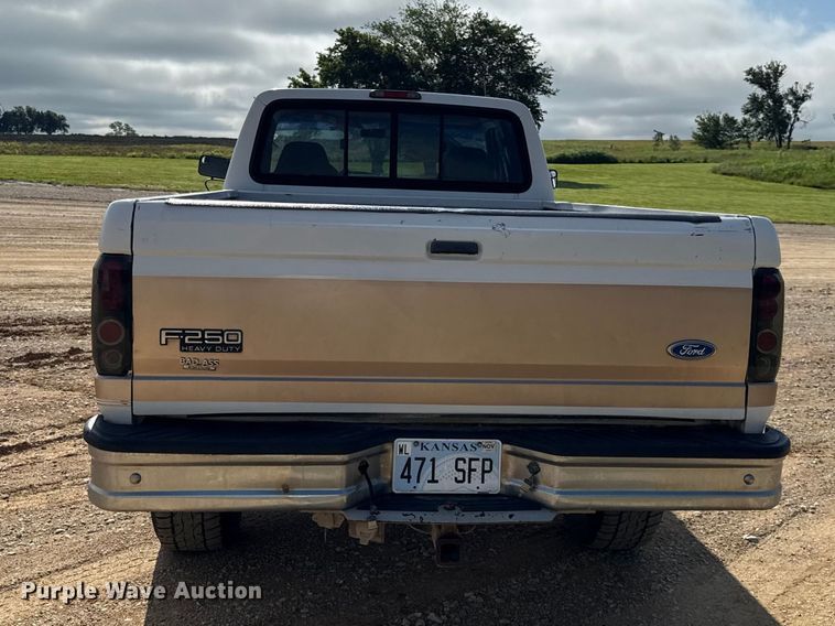 image for item EN0312 1997 Ford F250 Ext. Cab pickup truck