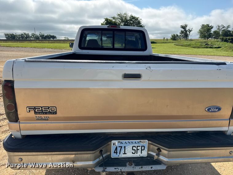 image for item EN0312 1997 Ford F250 Ext. Cab pickup truck
