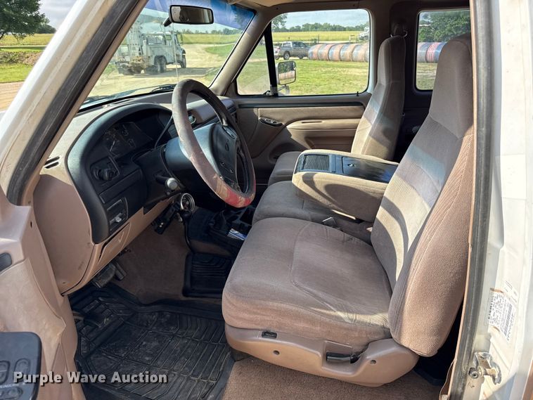 image for item EN0312 1997 Ford F250 Ext. Cab pickup truck
