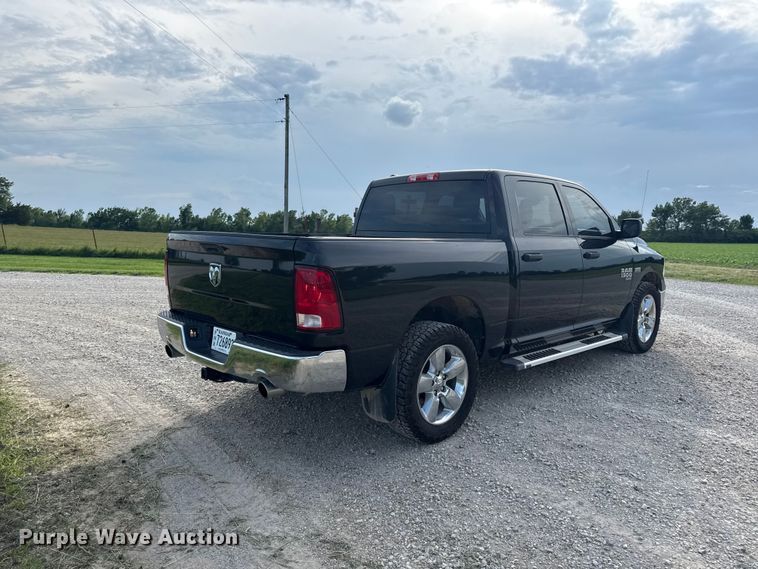 image for item EN0318 2019 RAM 1500 Crew Cab pickup truck