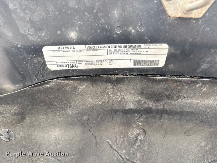 image for item EN0318 2019 RAM 1500 Crew Cab pickup truck