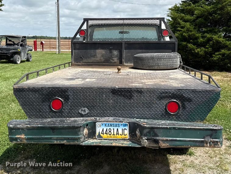 image for item EN0439 1979 Chevrolet C30 flatbed pickup truck