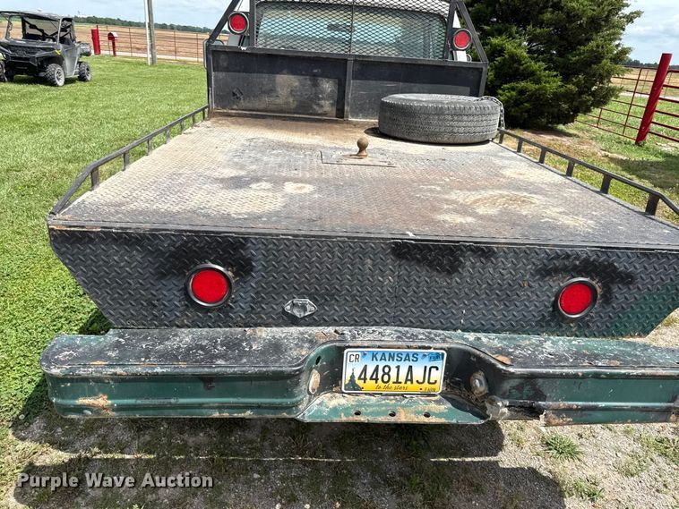 image for item EN0439 1979 Chevrolet C30 flatbed pickup truck