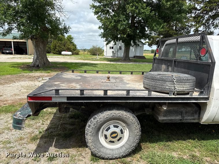 image for item EN0439 1979 Chevrolet C30 flatbed pickup truck